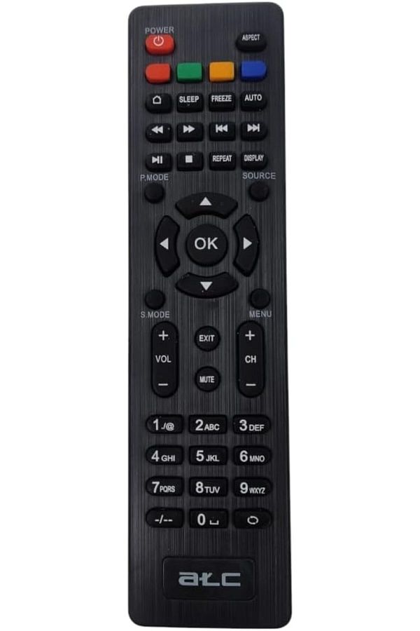 erorex-Replacement Remote Control Compatible For Visio Smart Lcd Led Tv With Smart Short Keys Black 1