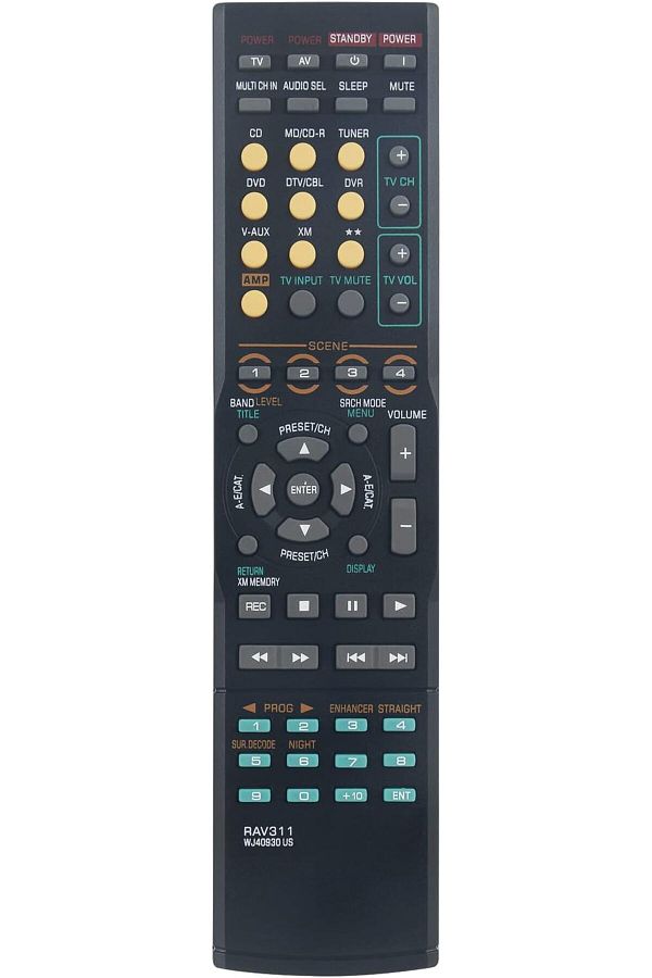 erorex-Rc 896M Replaced Remote Control Fit For Onkyo Audio Video Receiver Tx Sr444 Txsr444 Rc896M 1
