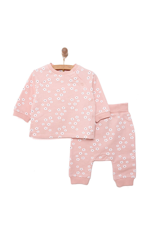 ebebek Hello Baby HelloBaby Yenidoğan Zıbın-Rahat Bel Patiksiz Alt 2li Takım Unisex