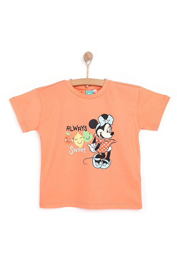 DİSNEY Minnie Mouse Kız Tshirt Kız Bebek