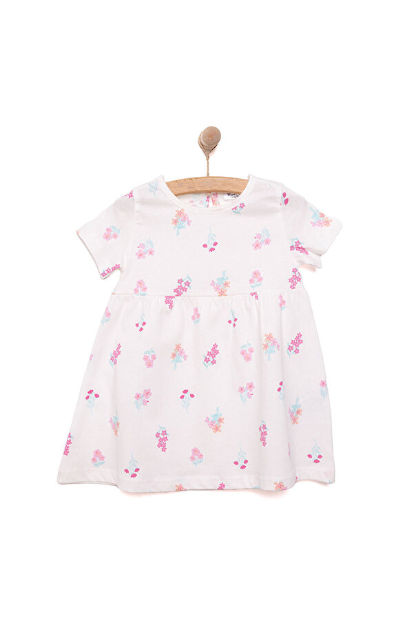 ebebek Hello Baby HelloBaby Basic Kız Çiçek Desenli Elbise Kız Bebek
