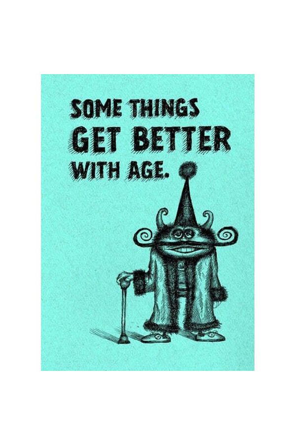 Bald Guy-Birthday - Some Things Get Better With Age Greeting Card [206] 1