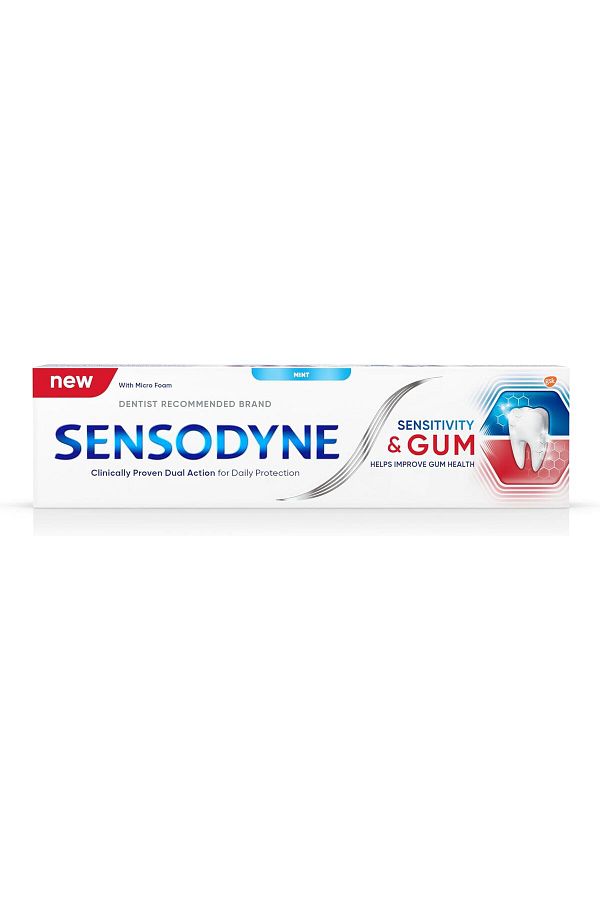 Sensodyne-Sensitivity & Gum Toothpaste For Sensitive Teeth & Improved Gum Health, 75 ml 1