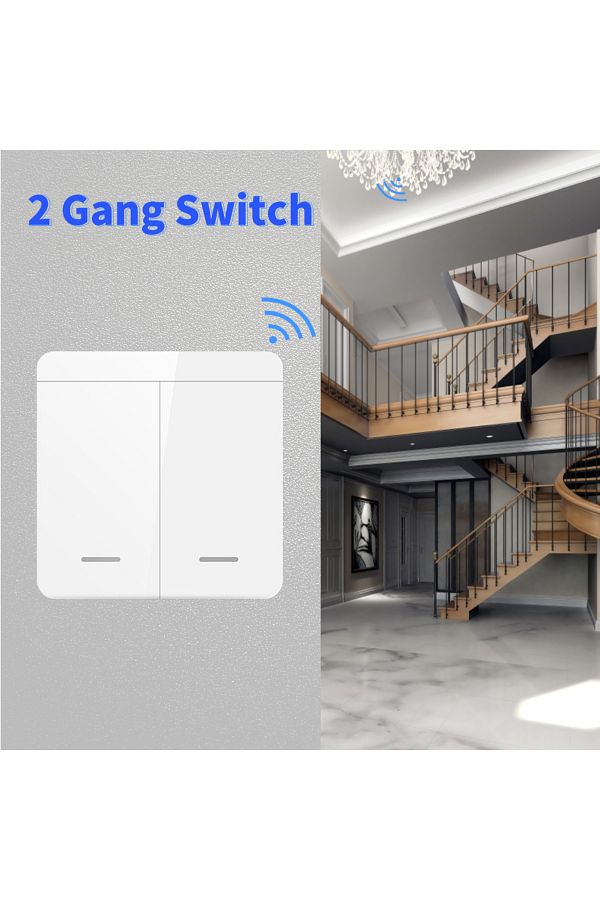 GGBEE-1receiver 1switch Wifi Light Switch Tuya Smart Home Smart Life Rf433mhz Wireless App Voice Control S 1