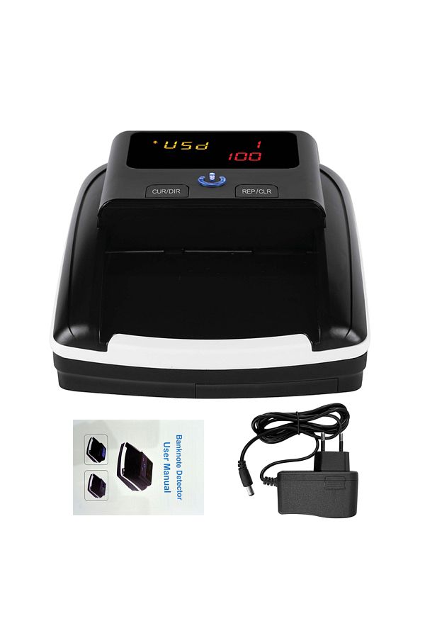 Bisofice-Black Money Counter Counterfeit Bill Detector Automatic Money Detection By Uv Mg Ir Image Paper Size 1
