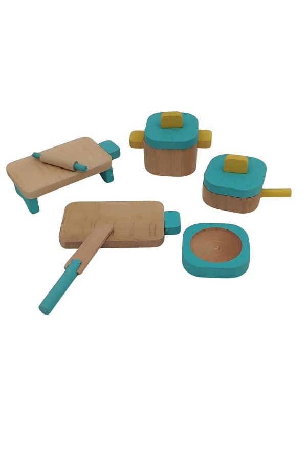 HOBBY HOUSE-Wooden Mini Stove Set 1