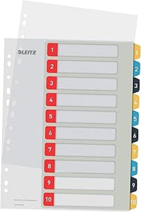 Take and Happy-Leitz Cosy 1-10 Printable Separator Pp 1