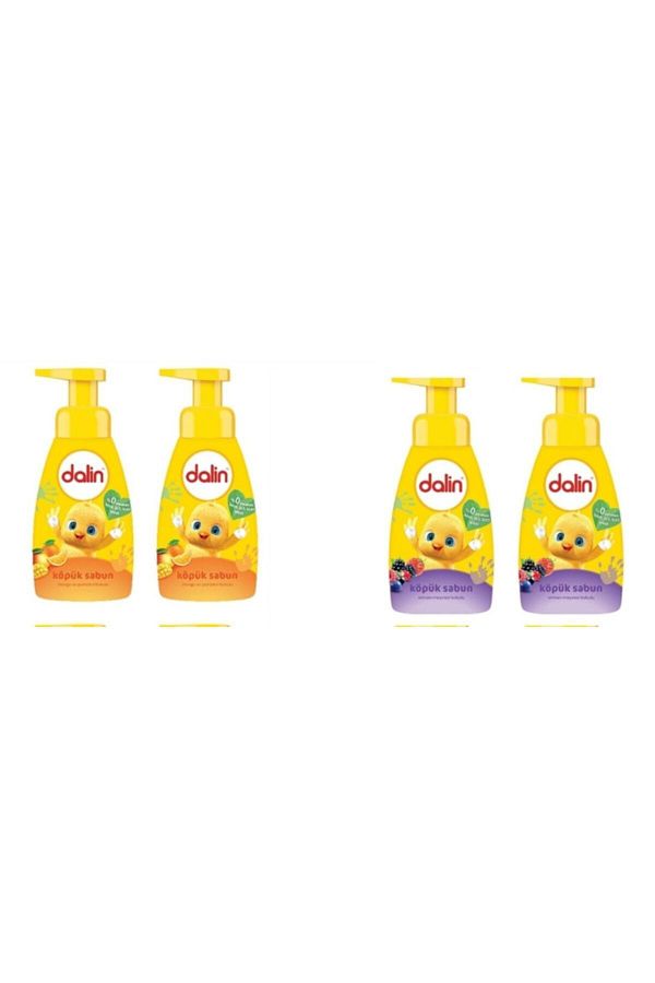 Dalin-Forest Fruit Foam Hand Soap - Mango and Orange Scented, 200 ml X2 Pieces 1