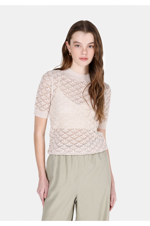 Colin's-Pulover de damă slim fit bej 1