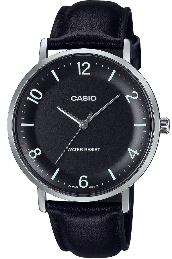 Casio-ساعة يد رجالية MTP-VT03L-1BDF 1