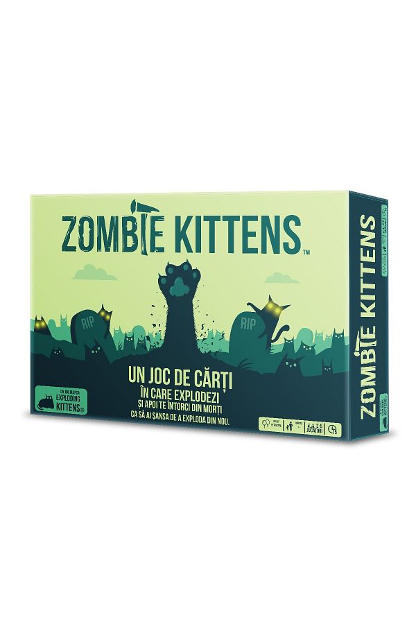 Exploding Kittens-Zombie Kittens Board Game 1
