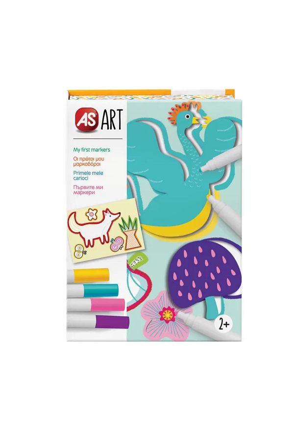 As-Primele mele carioci, Set pentru colorat si desenat, AS Art 1