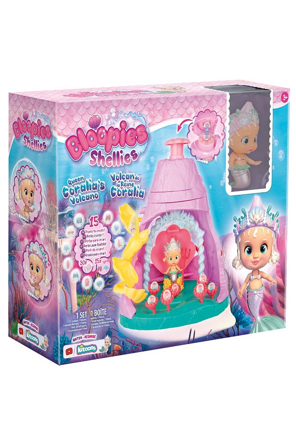 Bloopies-- Volcano Playset 1