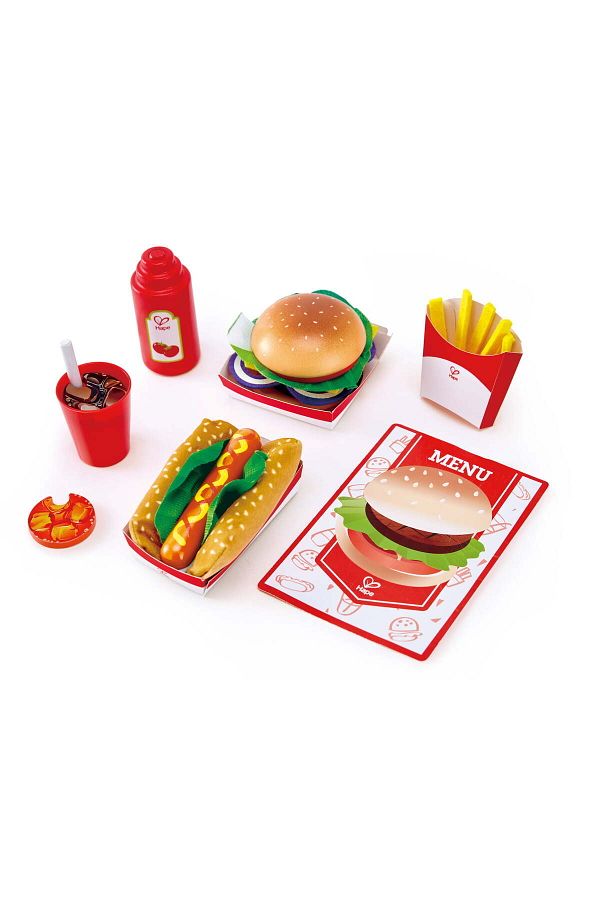 Hape-Jucarie din lemn - Fast-food 1