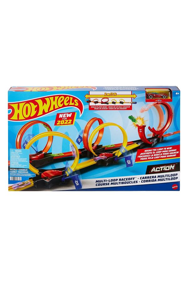 mattel-Hot Wheels Action Double Loop Track 1