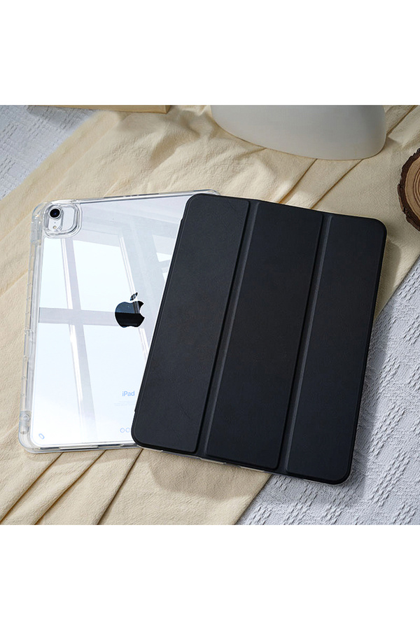 Choice-جراب iPad Air 11 Pro 12.9 4th 5th 6th أسود لعام 2025 iPad 10th Generation 11th A16 9th Cover Gen 1