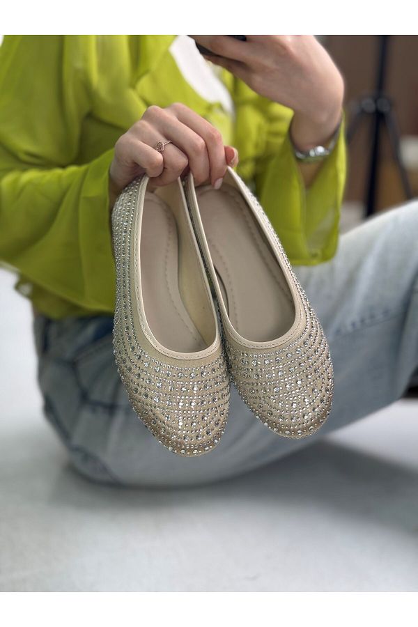İmerShoes-Pantofi de damă ortopedici de zi cu zi – Sreten 38, vârf oval, satin argintiu 1