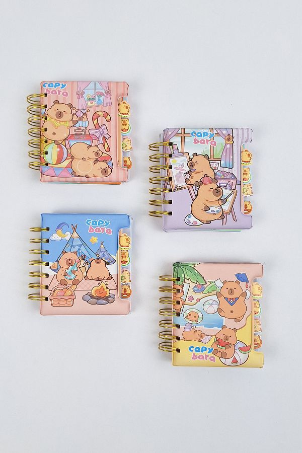 Bold Grup-Capybara Character Puff Notepad - 1 Piece 1