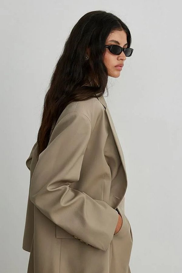 Suud Collection-Jachetă Blazer Masculin Dark Khaki 1
