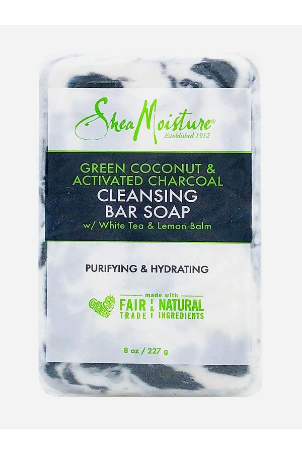 Shea Moisture-Green Cleansing Soap with Coconut, 227grams 1