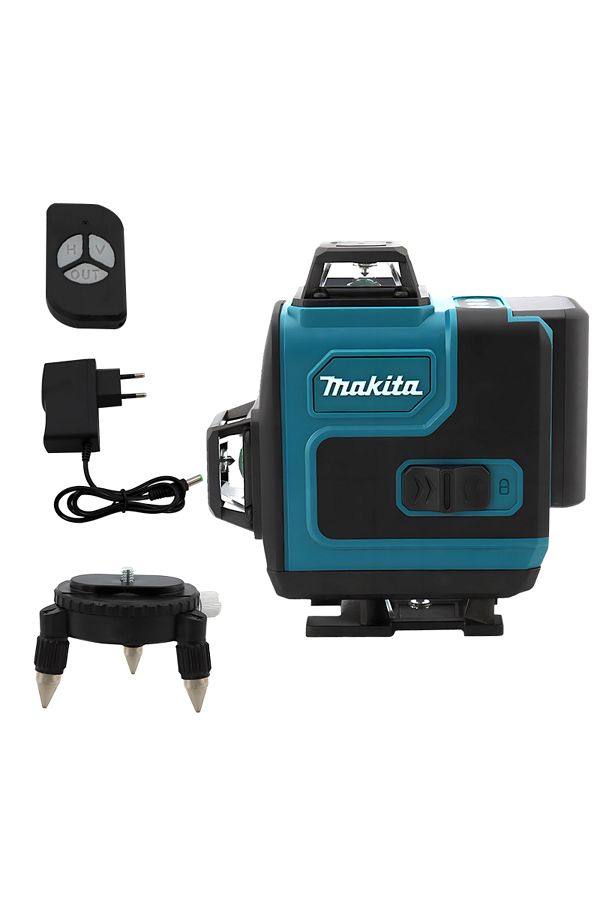 Makita-a set 3D/4D Laser Level 16 Lines Horizontal And Vertical With Remote Control 16 Lines 360°Self-level 1
