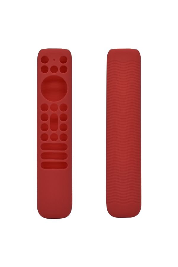 Choice-red Silicone Remote Control Cover Case with Lanyard Anti Slip Television Remote Cover All Inclusive 1