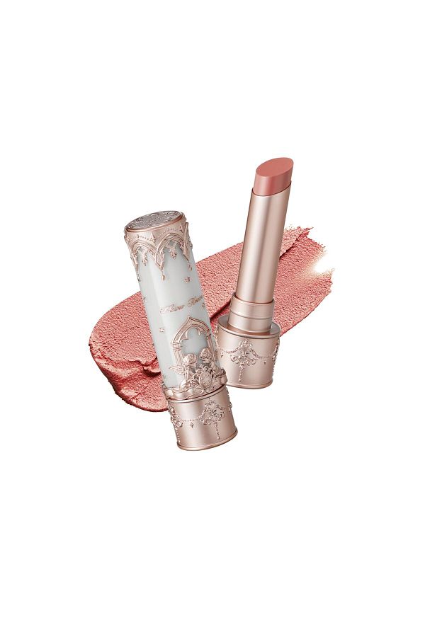 Flower Knows-Little Angel Matte Lipstick - 3.5g (C01 Starry Cross - Neutral Peach) 1