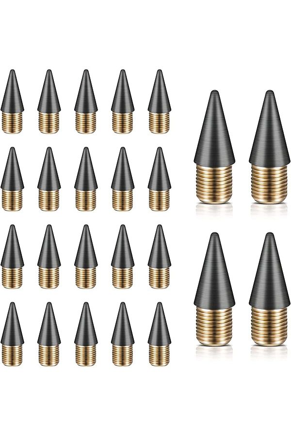 erorex-24 قطعة من أقلام الرصاص القابلة للاستبدال من Everlasting Infinite Pencil القابلة للاستبدال ذات طرف الجرافيت المعدني 1