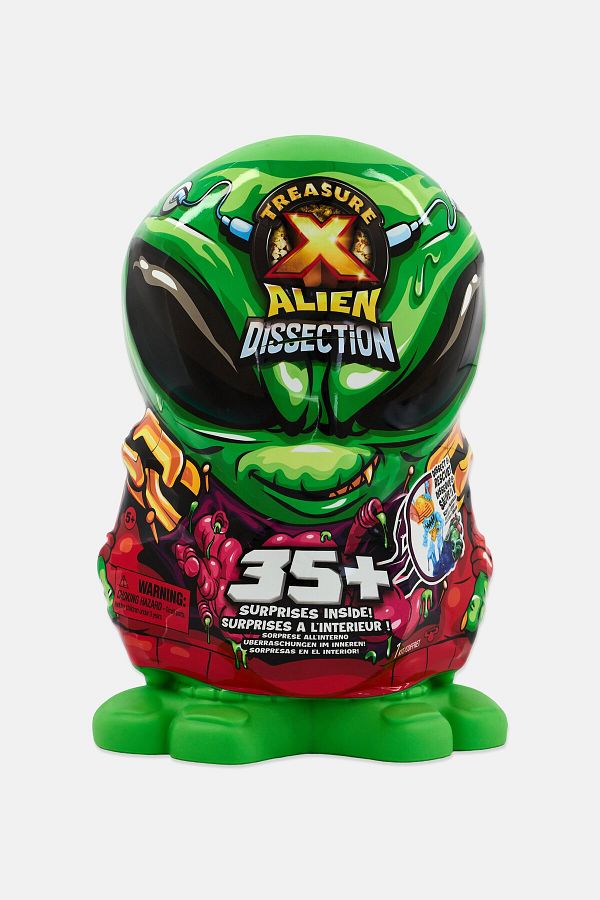 Treasure X-Mega Alien Dissection With 35 Plus Inside, Green Combo 1