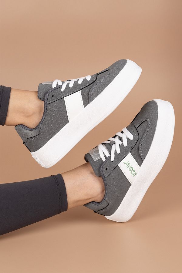 Getcho-Hampton Women's Gray Sports Shoes Bni-11241 1