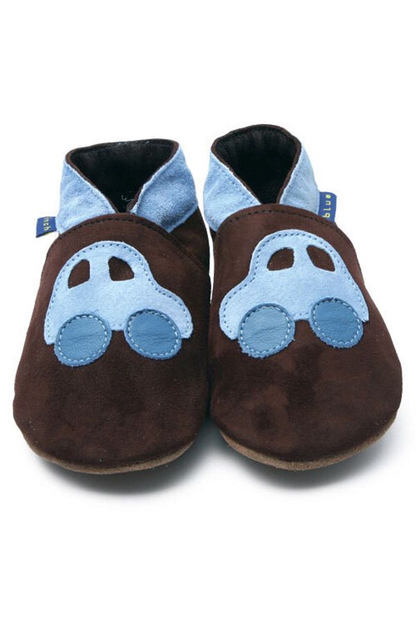 Inch Blue-3-4 Years, One Size, Handmade Genuine Leather Booties Dp16 1