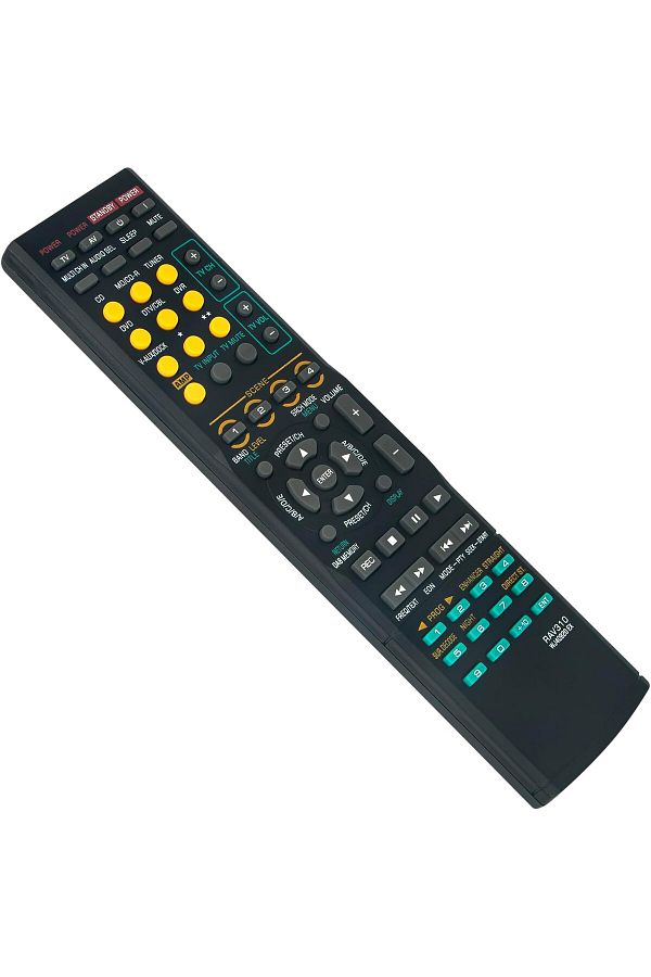 erorex-Replaced Rav310 Wj40920Ex Remote Compatible With Yamaha Audio Video Receiver Rx A670 Rx V583 Yht 1