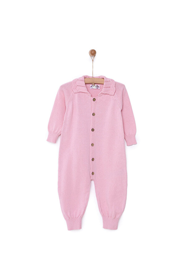 ebebek Hello Baby HelloBaby Yenidoğan Kız Triko Patiksiz Tulum Kız Bebek