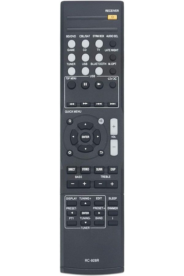 erorex-Fsr66 Zj78750 Replaced Remote Control Fit For Yamaha Av Receiver Ats 1030 Yas103 Yas 103 Yas93 1