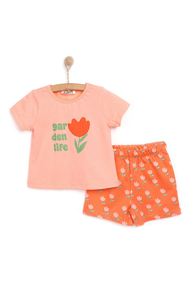 ebebek Hello Baby HelloBaby Motto Girl Tshirt-Şort