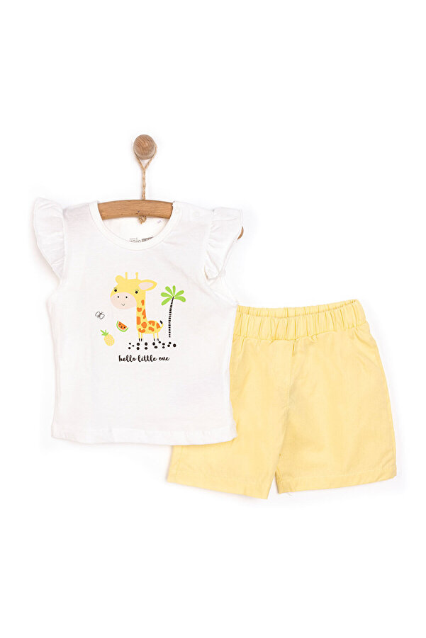 ebebek Hello Baby HelloBaby Kız Tshirt-Şort Kız Bebek