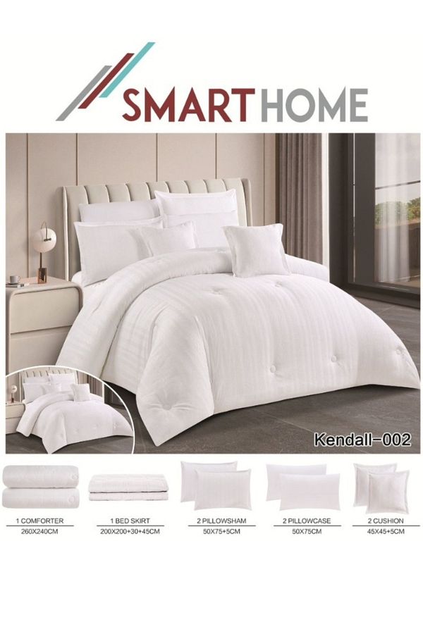 smart home-two-sided comforter set, two-sided mattress, consisting of 8 pieces, 8-piece comforter 1