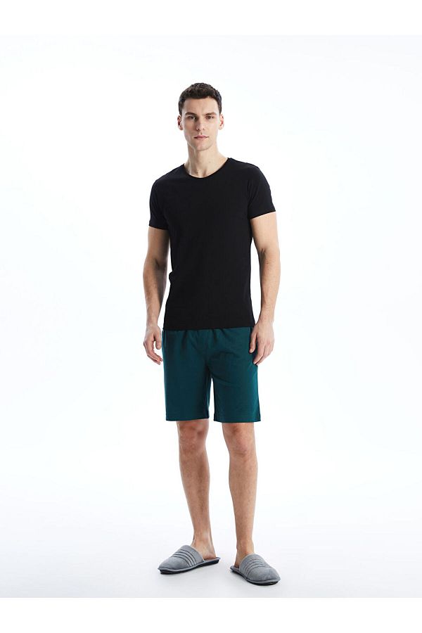LC Waikiki-Lcw Slim Fit Men's Pajama Bottom Shorts 1