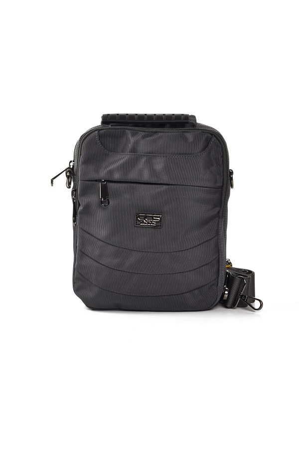 ÇÇS-Gray Men's Hand and Shoulder Bag 31387 1