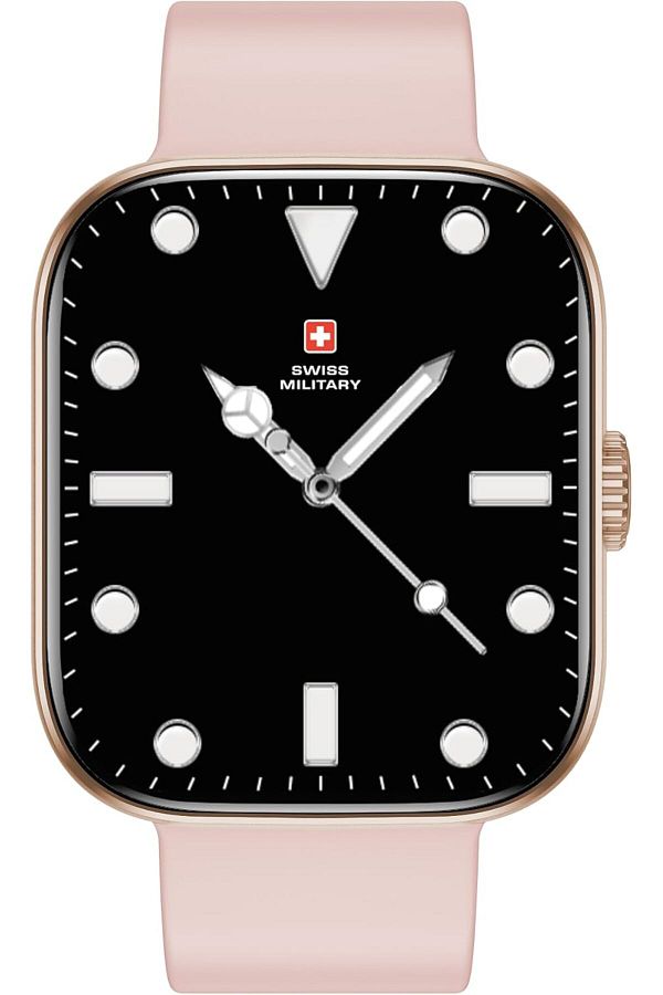 Swiss Military-ALPS4 Smartwatch 1.75” AMOLED,BT Calling,Fitness Tracker, IP67, 7-Day Battery,iOS/Android Compatible 1