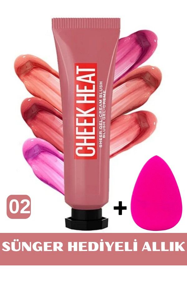 NUNUKO-Lasting Liquid Blush in 24 Hours (with Pear Sponge Gift) 1