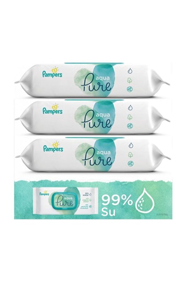 Prima ISLAK HAVLU AQUA YENİDOĞAN 48Lİ 3 ADET