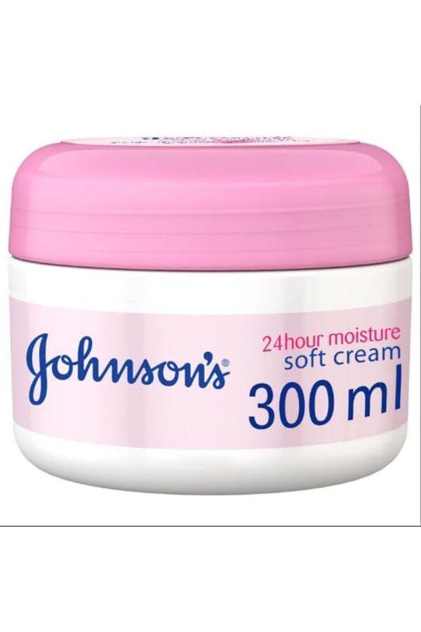 Johnson & Johnson-Johnson's Body Cream, 24 HOUR Moisture, Soft, 300ml 1
