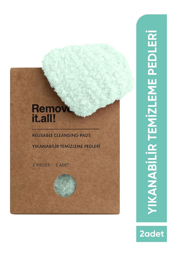 Görkito-Remove It.all!Washable Cleaning Pads 2 Pieces Reusable Cleansing Pads 2 Pieces 1