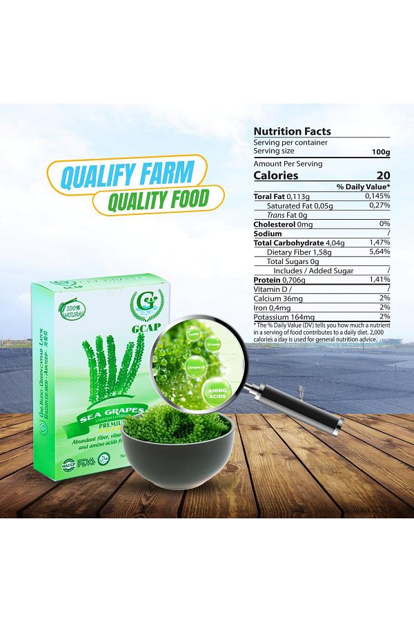再入荷商品 – Grapes Sea GCAP PREMIUM Dehydrated Packs, 6 OZ, 4.23 – SCUBA200