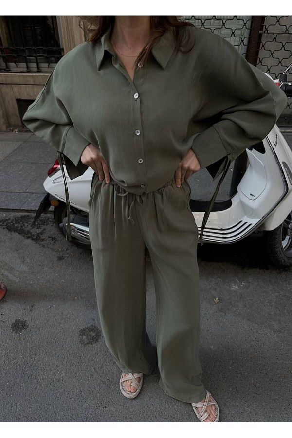 soBasic-Linen Tncel Comfort Double Set 1