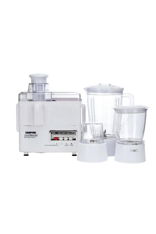 Geepas-Multifunctional 4-in-1 Food Processor (Juicer, Blender, Grinder, Chopper), 1.8L, 650W 1