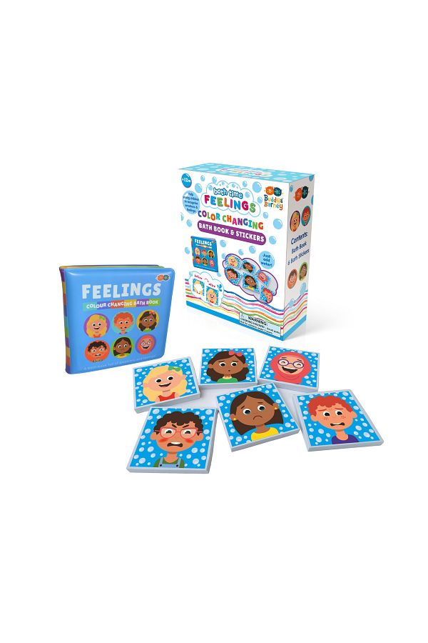 Buddy&Barney-Carte Si Stickere Pentru Baie Care Isi Schimba Culoarea - Emotii 1