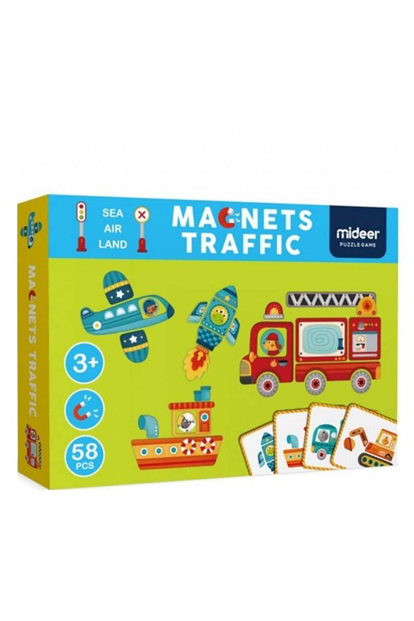 Mideer-Joc de trafic magnetic 1