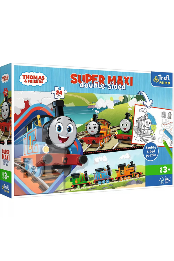 Trefl Puzzle Primo 24 Super Maxi Thomas Si Prietenii- Trendyol